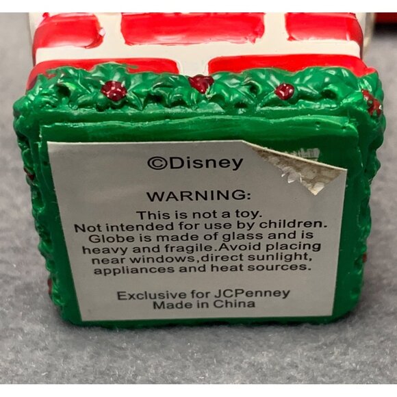 Disney Mickey Mouse Snow Globe 2010 Joy Of Giving Exclusive Christmas Decoration - Picture 4 of 9